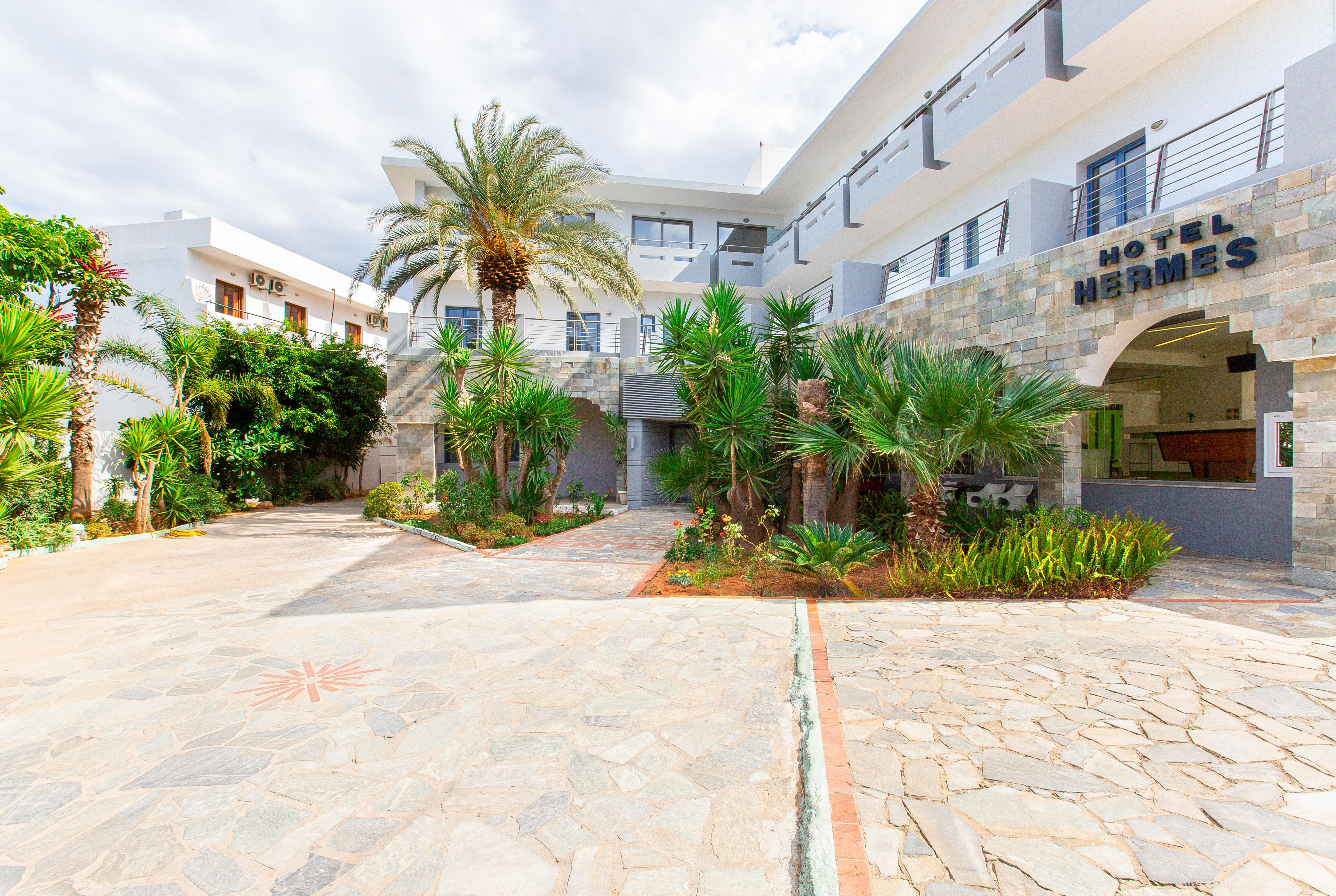 Hermes Hotel Malia Extérieur photo
